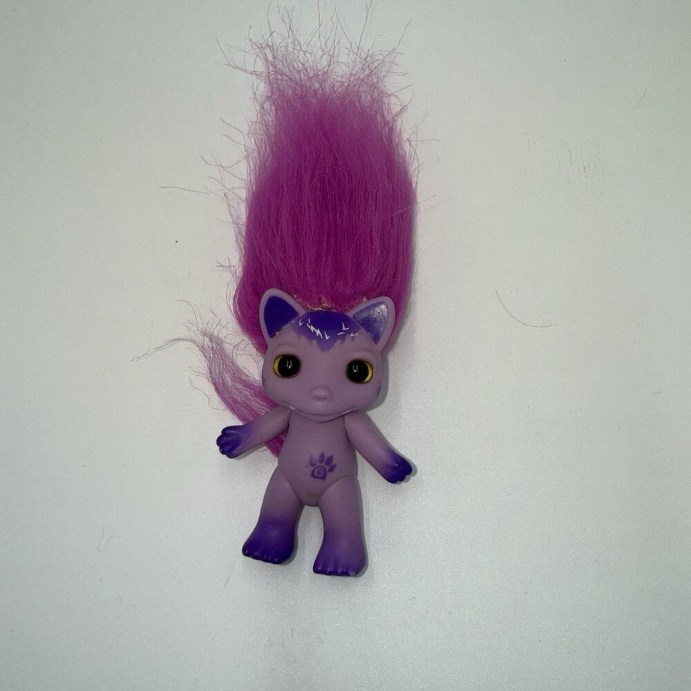 Zelf Howlette Werewolf Troll Doll Purple Pink Hair Moose Toys